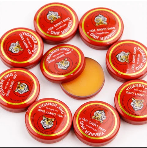 5/10/30pcs  Yiganerjing Qingliangyou Tiger Essential Balm Oil 3g