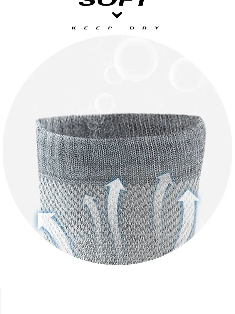 6 Pairs Breathable Men's Socks Short Ankle Elastic Solid Color Mesh High Quality Business Unisex Sokken Plus Size EU38-47