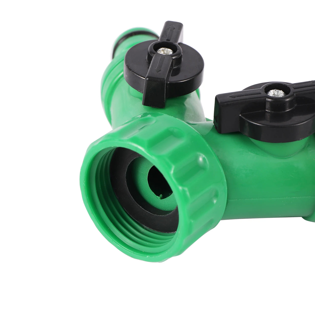 Y-type Shunt Valve Garden Irrigation System Water Splitter 2 Way Y Shape Quick Connector Water Tap Adapter Water Controller
