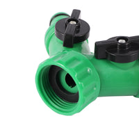 Y-type Shunt Valve Garden Irrigation System Water Splitter 2 Way Y Shape Quick Connector Water Tap Adapter Water Controller