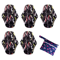 Reusable Menstrual Pads for Monthly Gaskets Women's Panties Washable Sanitary Napkin Female Hygiene Daily Towels Personal Health