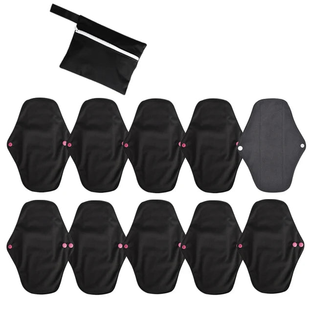 Reusable Menstrual Pads for Monthly Gaskets Women's Panties Washable Sanitary Napkin Female Hygiene Daily Towels Personal Health
