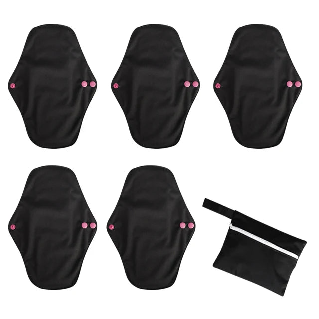 Reusable Menstrual Pads for Monthly Gaskets Women's Panties Washable Sanitary Napkin Female Hygiene Daily Towels Personal Health