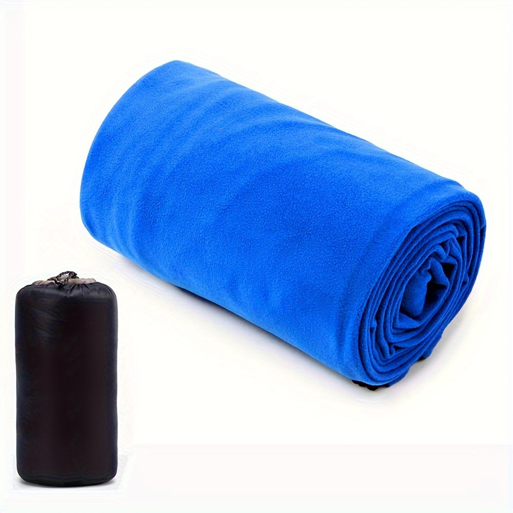 Plush Sleeping Bag, Liner Warmth Sleeping Bag, Zipper Camping Sleeping Bag Suitable For Camping, Backpacking, Travel - Seeds-or-Survival