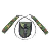 The Ultimate Pocket Chain Saw: Portable, Non-Slip Handle & Sharp Teeth Blades for Garden, Wood Cutting, Hiking & Camping!
