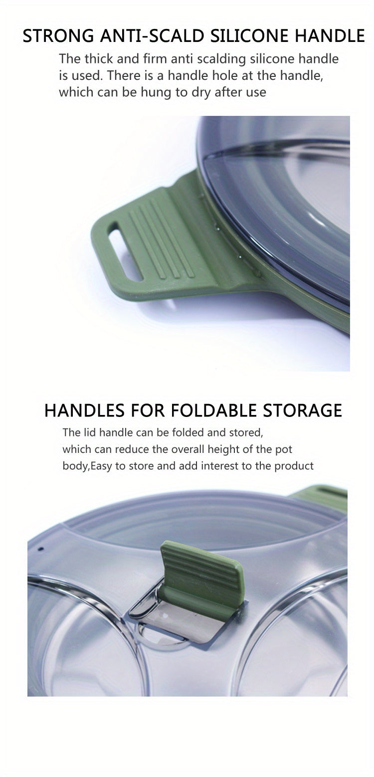 [Camping Collapsible Cook Pot] Collapsible Camping Cook Pot, Portable Cookware for Outdoor Hiking - Seeds-or-Survival