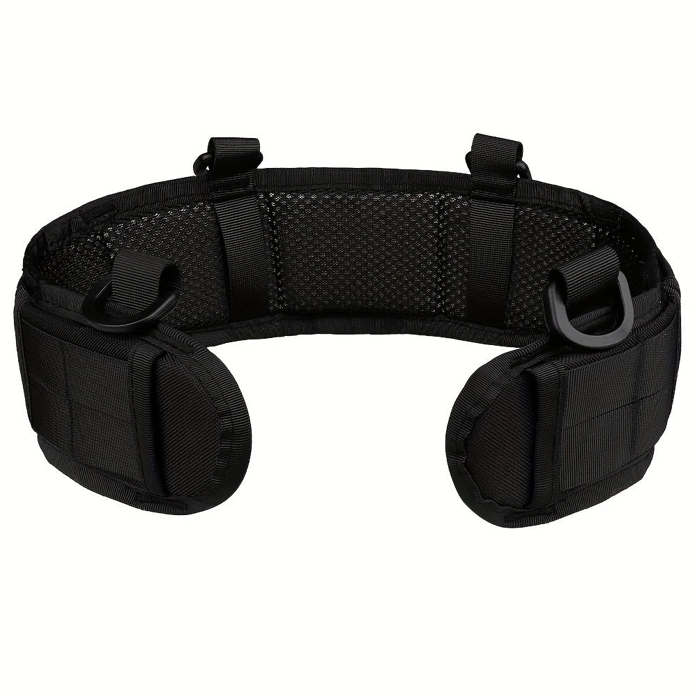 Large Capacity Tactical Waist Seal: Multi-Purpose Outdoor Hunting Belt with Quick Release, Durable Nylon Fabric and MOLLE System