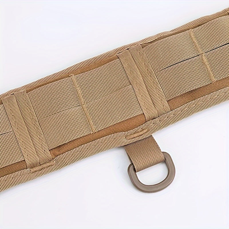 Large Capacity Tactical Waist Seal: Multi-Purpose Outdoor Hunting Belt with Quick Release, Durable Nylon Fabric and MOLLE System