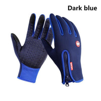 Outdoor Double Layer Touch Screen Non-slip Waterproof Windproof Sports Gloves - Seeds-or-Survival