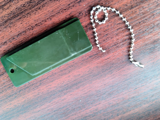 Survival Whistle - Flat, Lightweight.